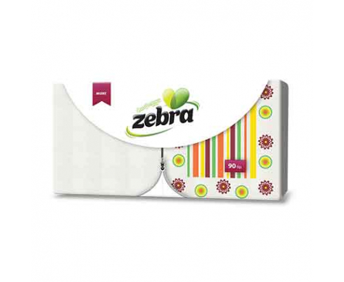 Салфетки Зебра 90бр Салфетки Зебра 90бр