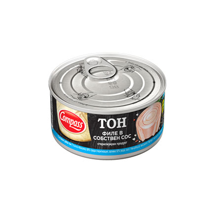 Риба Тон филе Компас 160г Собствен сос