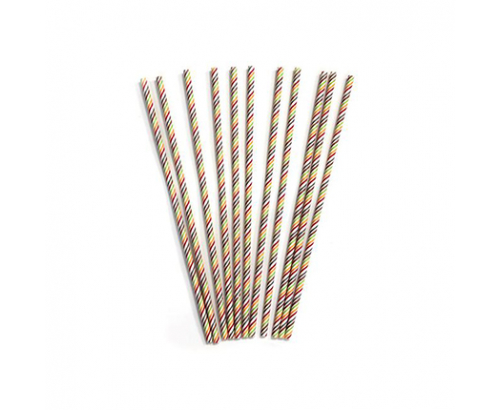 Шарени сламки 50бр Шарени сламки 50бр