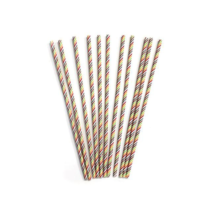 Шарени сламки 50бр