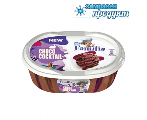 Сладолед Фамилия 345г Шоко Коктейл Сладолед Фамилия 345г Шоко Коктейл