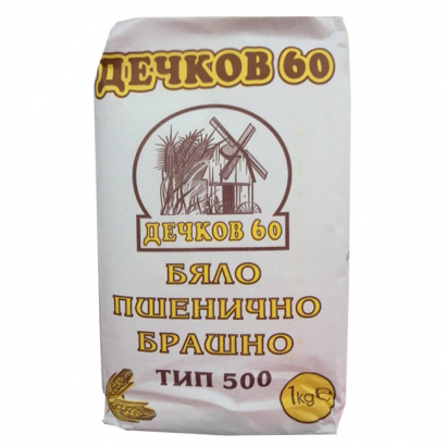 Брашно Дечков 60 1кг Тип 500