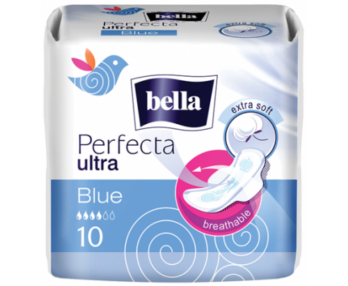 Дамски превръзки Белла Перфекта 10бр Блу Памук Дамски превръзки Белла Перфекта 10бр Блу Памук