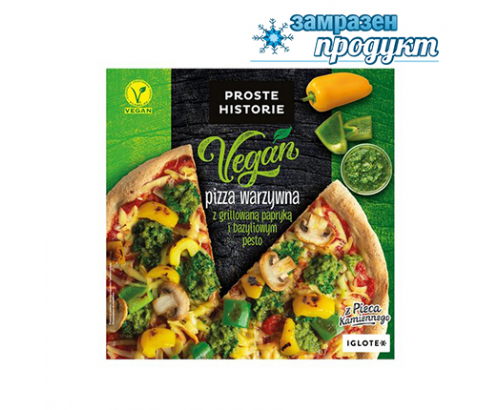 Пица Просте Хисторе 340г Веган зеленчук Пица Просте Хисторе 340г Веган зеленчук