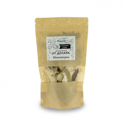Сушени диворастящи гъби манатарки От Долапа 30г