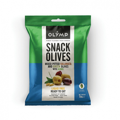 Маслини снакс 70г Микс с билки