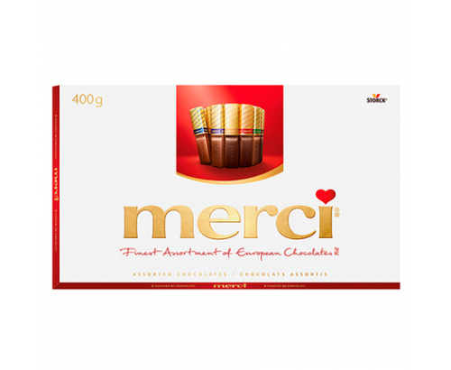 Шоколадови бонбони Мерси 400г Шоколадови бонбони Мерси 400г