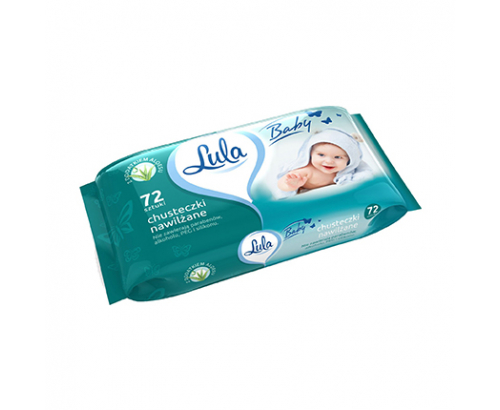 Влажни кърпи Лула 72бр Алое вера Влажни кърпи Лула 72бр Алое вера