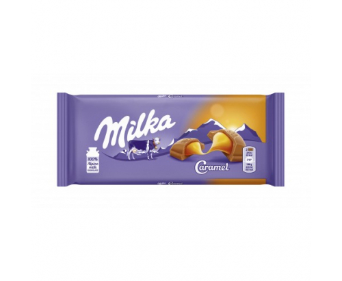 Шоколад Милка 100г Карамел