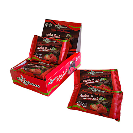 Десерт Сарина 40г Ягода и шоколад