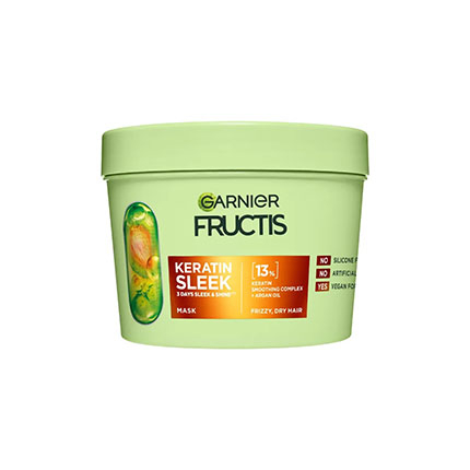 Маска за коса Фруктис 370мл Кератин Слийк