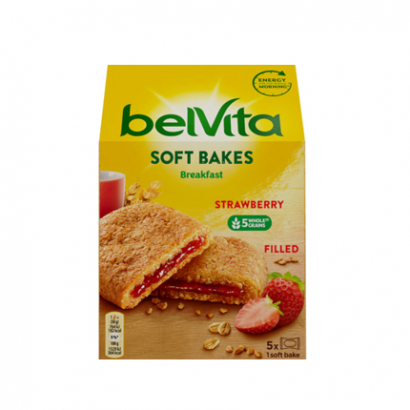 Бисквити Белвита Софт 250г Ягода