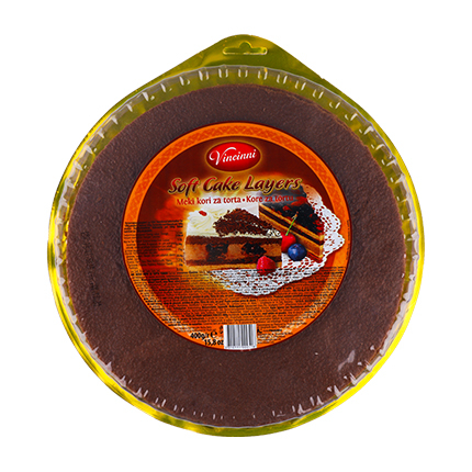 Блат за торта Винчини 400г Тъмен Блат за торта Винчини 400г Тъмен