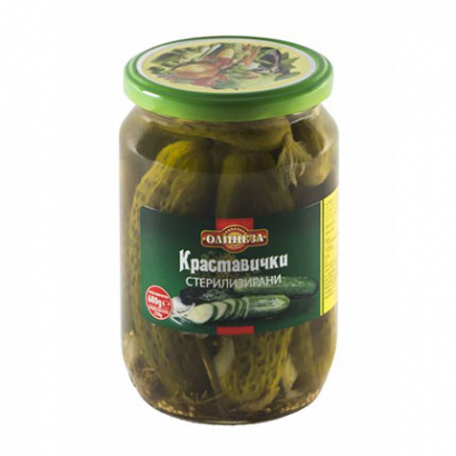 Кисели краставички Олинеза 670г