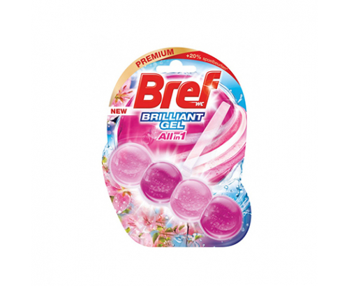 Гел за тоалетна Бреф 42г Брилянт пролетен дъжд Гел за тоалетна Бреф 42г Брилянт пролетен дъжд