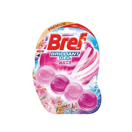 Гел за тоалетна Бреф 42г Брилянт пролетен дъжд
