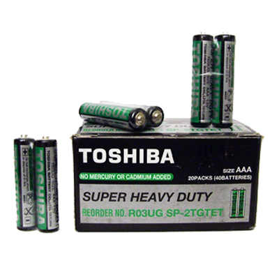 Батерии Тошиба 2бр R03UG