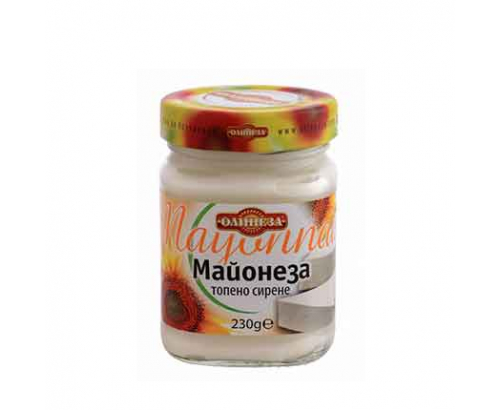 Майонеза Олинеза 230мл Топено сирене Майонеза Олинеза 230мл Топено сирене