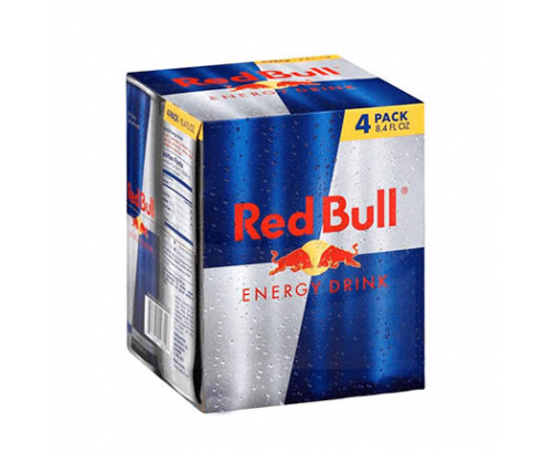 Енергийна напитка Ред Бул 4х250мл Енергийна напитка Ред Бул 4х250мл