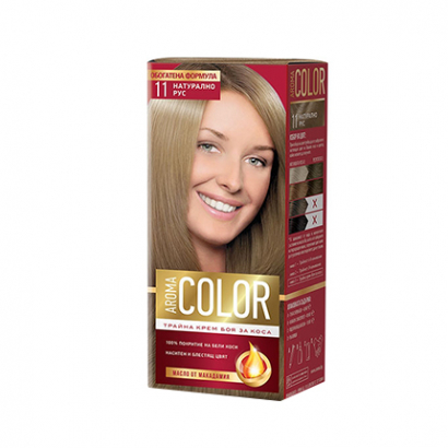 Боя за коса Арома Колор 11 Натурално русо