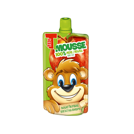 Плодов мус Теди 100г Ябълка Плодов мус Теди 100г Ябълка