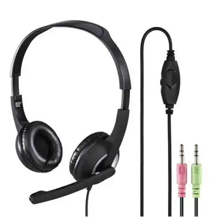 Слушалки с микрофон Хама HS-P150