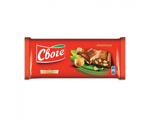 Шоколад Своге 80г Лешник Шоколад Своге 80г Лешник