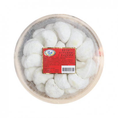 Курабии Аги 280г бели с бадем