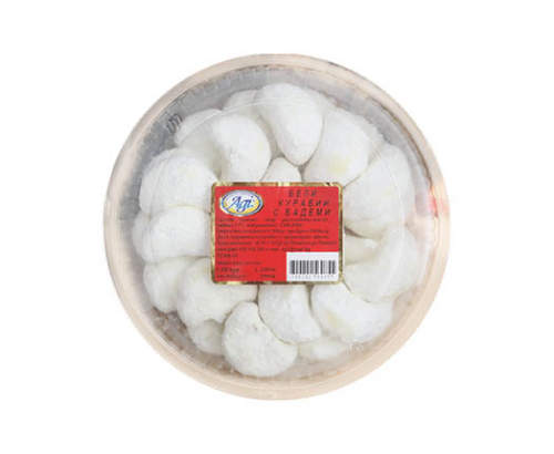 Курабии Аги 280г бели с бадем Курабии Аги 280г бели с бадем