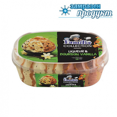 Сладолед Фамилия Колекция 900мл Ликьор и бърбън ванилия