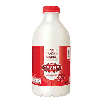 Прясно мляко Саяна 3% 1л