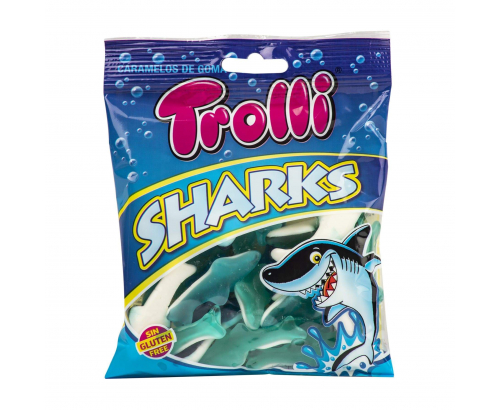 Желирани бонбони Троли 100г Акули Желирани бонбони Троли 100г Акули