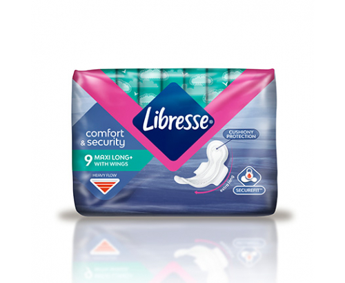 Дамски превръзки Либрес 9бр Макси Лонг Дамски превръзки Либрес 9бр Макси Лонг