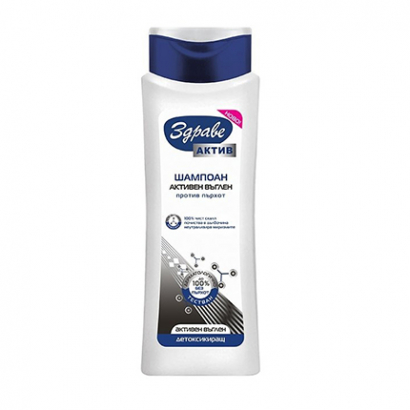 Шампоан Здраве Актив 390мл Детоксикиращ