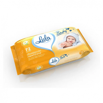 Влажни кърпи Лула 72бр Лайка