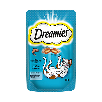 Лакомство за котки Дриймис 60г Сьомга