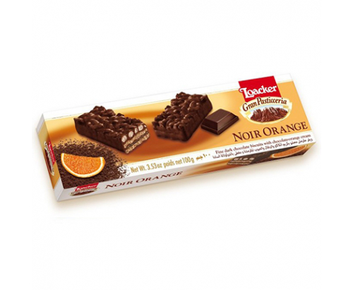 Шоколадов десерт Линдт Лоакер 100г Портокал и тъмен шоколад