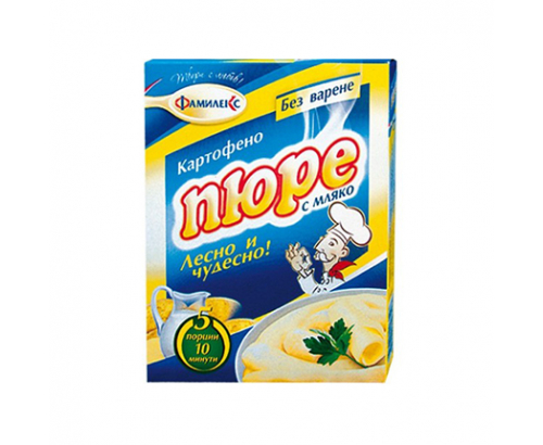 Картофено пюре Фамилекс 125г С мляко Картофено пюре Фамилекс 125г С мляко