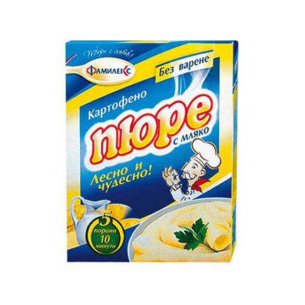 Картофено пюре Фамилекс 125г С мляко