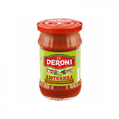 Лютеница Дерони 260г Домашна финосмляна
