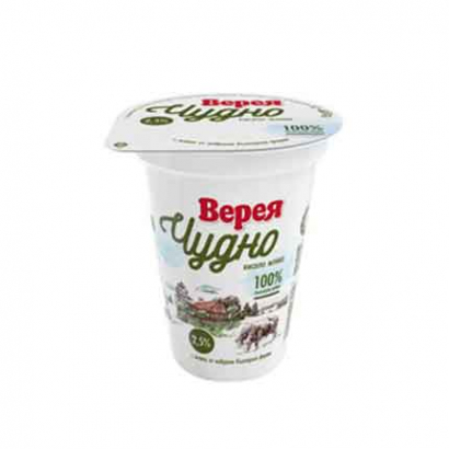 Кисело мляко Верея Чудно 2,5% 400г