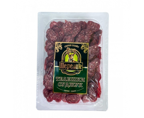 Телешки суджук Перелик 140г Слайс Телешки суджук Перелик 140г Слайс