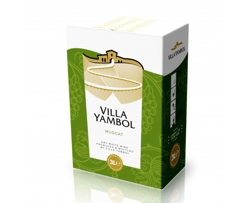 Вино Вила Ямбол 3л Мускат Вино Вила Ямбол 3л Мускат