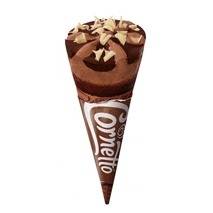 Сладолед Корнето 120мл Шоколад