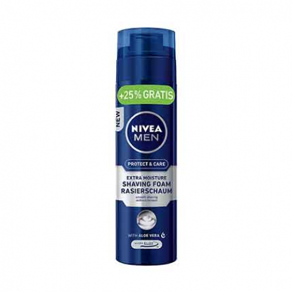 Пяна за бръснене Нивеа 200мл Нормал
