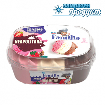 Сладолед Фамилия 433г Неаполитана