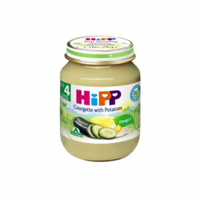 Био пюре Хип 125г Тиквички и Картоф