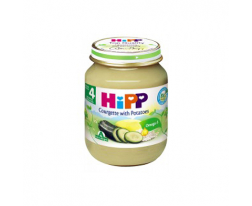 Био пюре Хип 125г Тиквички и Картоф Био пюре Хип 125г Тиквички и Картоф