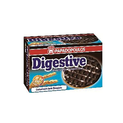 Бисквити Дайджестив 200г Черен шоколад