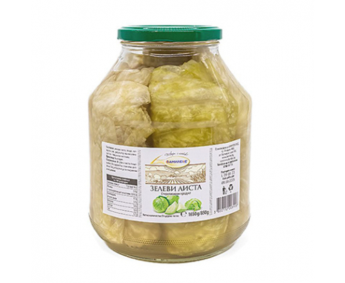 Кисело зеле Фамилекс 1,65кг Кисело зеле Фамилекс 1,65кг